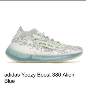 NIB Yeezy boost 380- alien blue